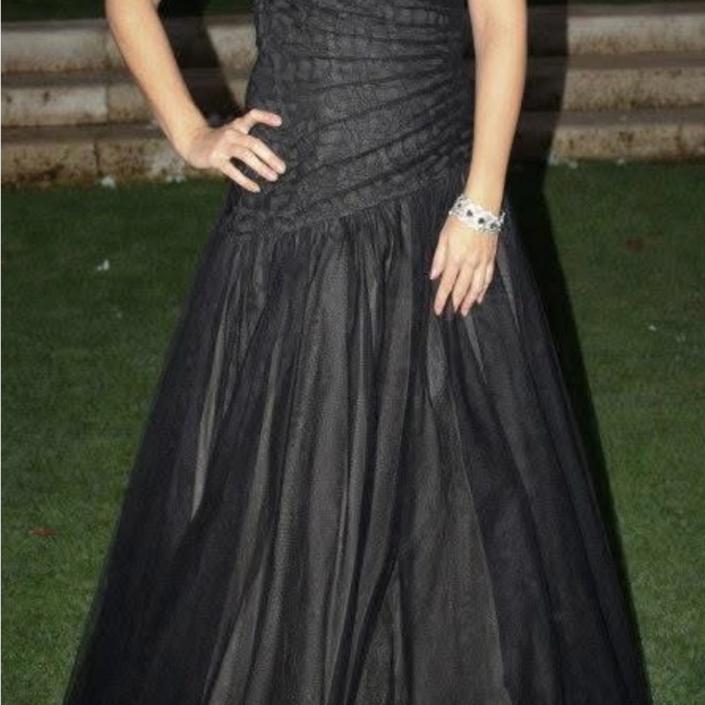 BCBGMaxAzria Black Gown